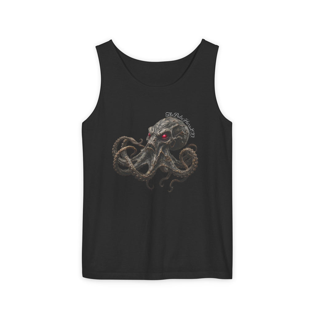Octopus Dark Nautical Graphic Tank Top