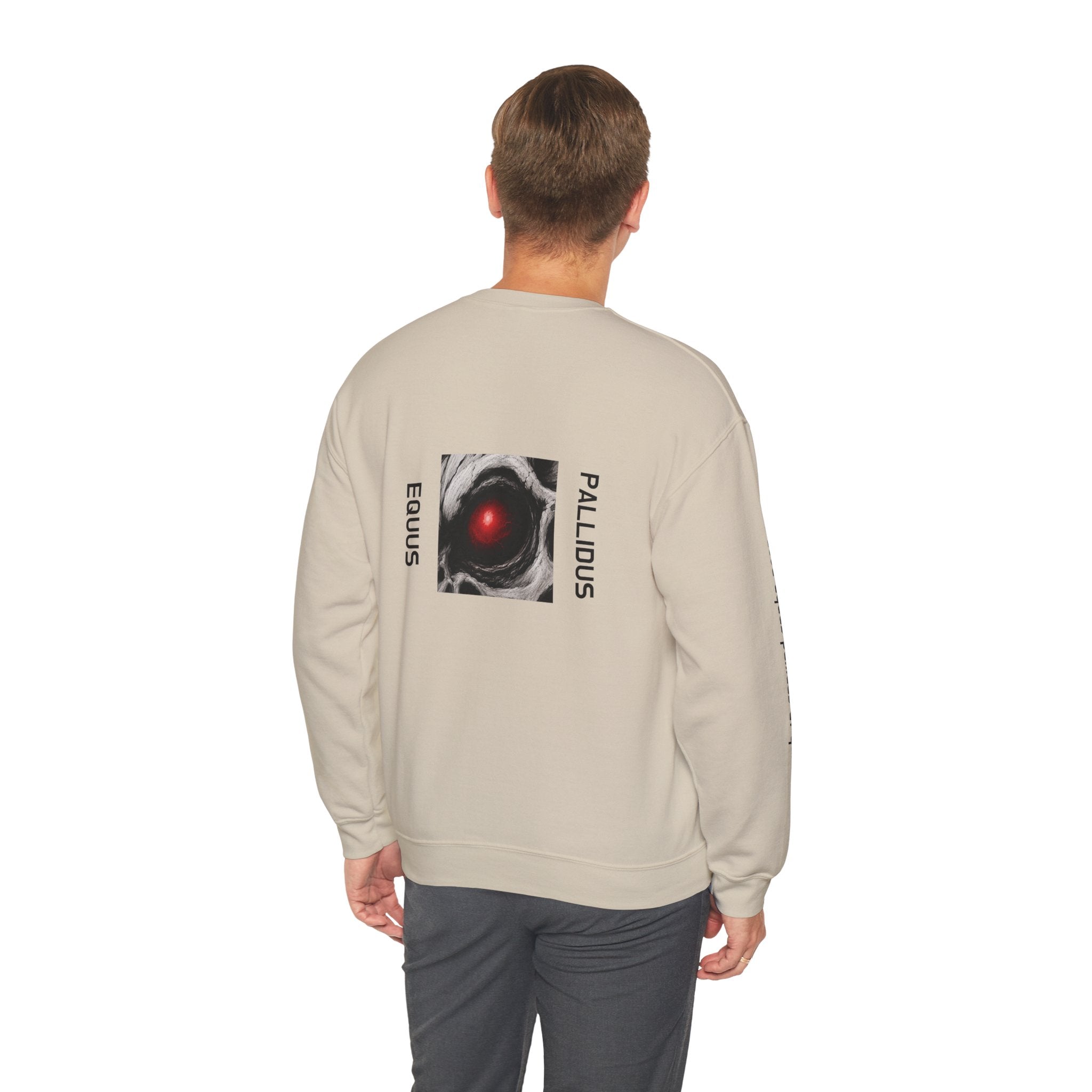 The Pale Horse Head Front and Eye Back Design