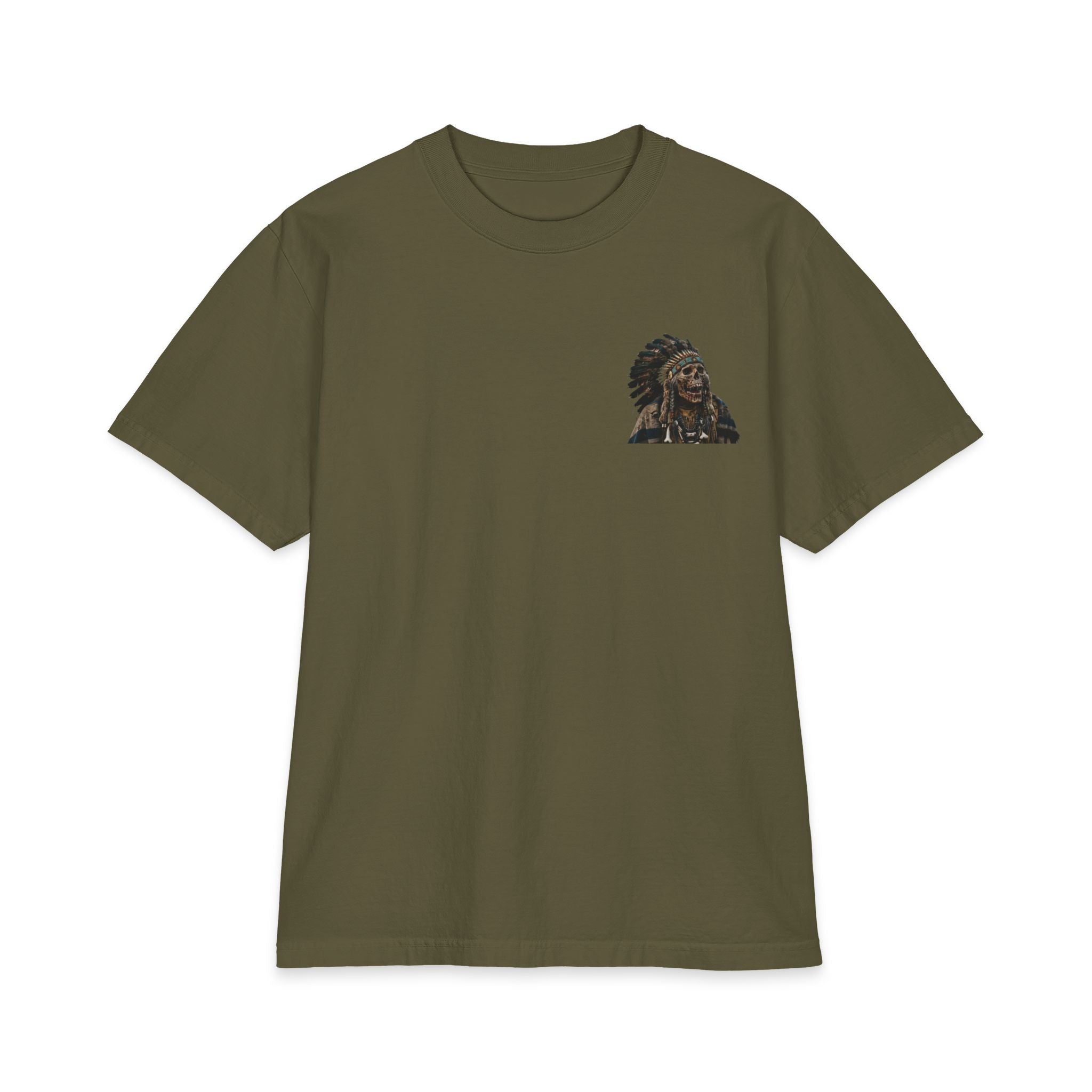 Western Native Warrior Graphic Tee