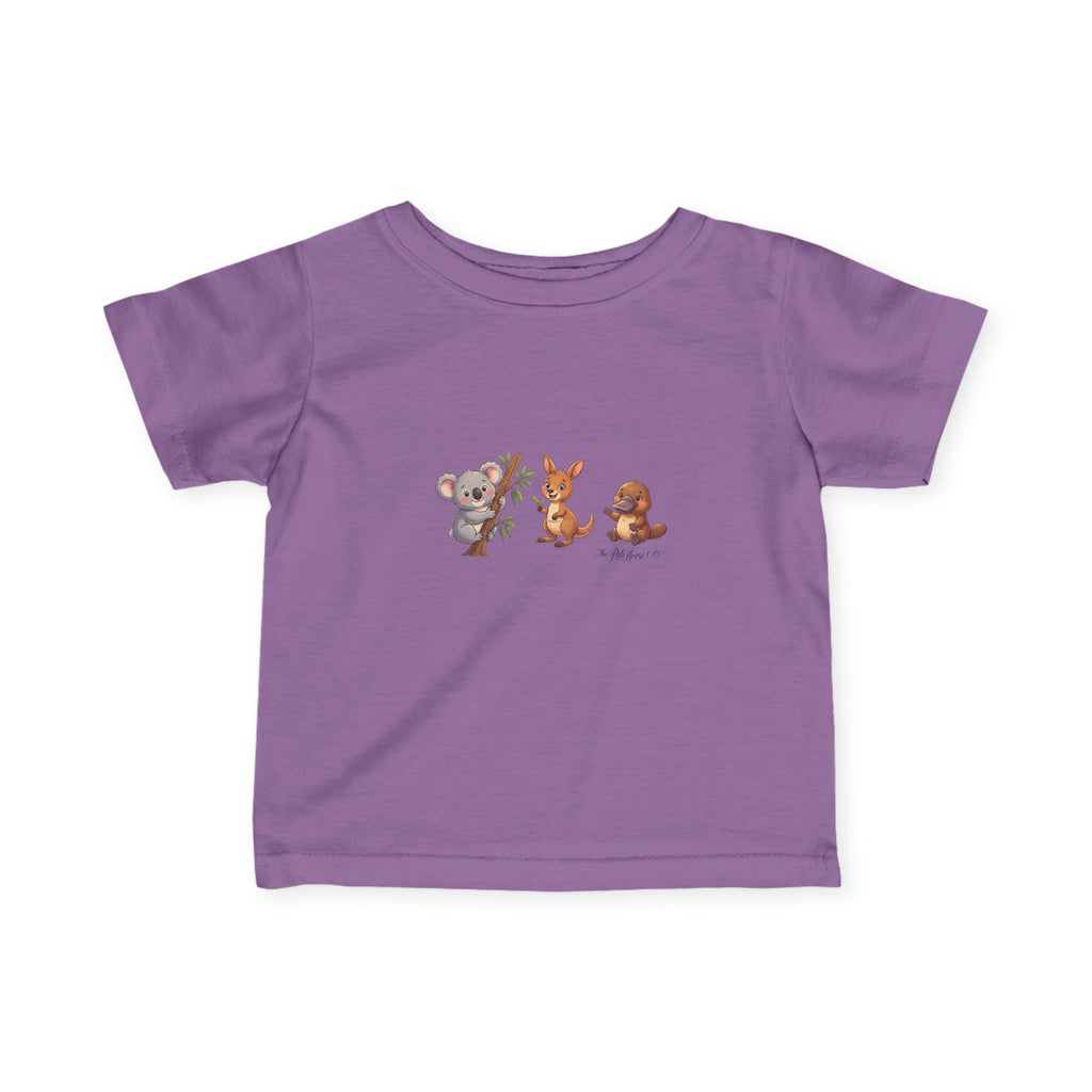 Cute Front and Back Australian Friends Infant Tee