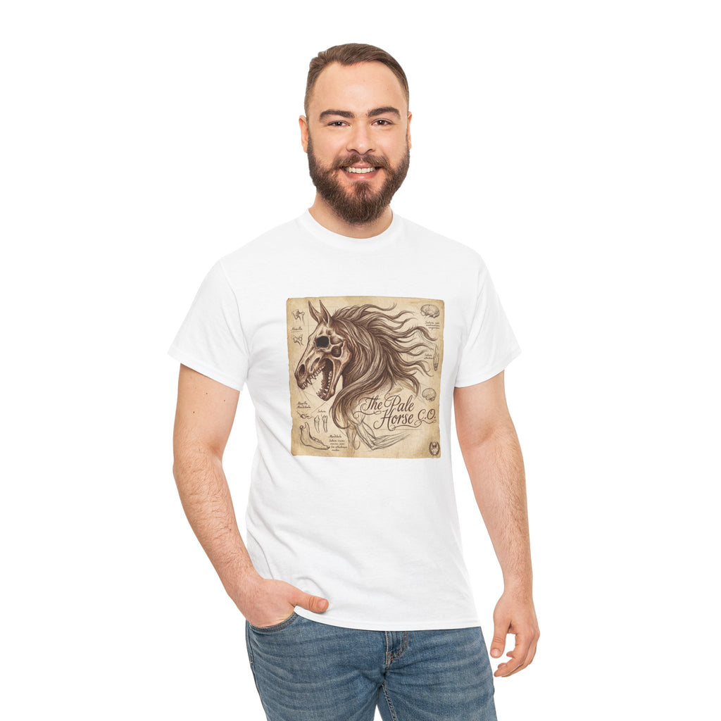 The Pale Horse Vintage Design Light Background