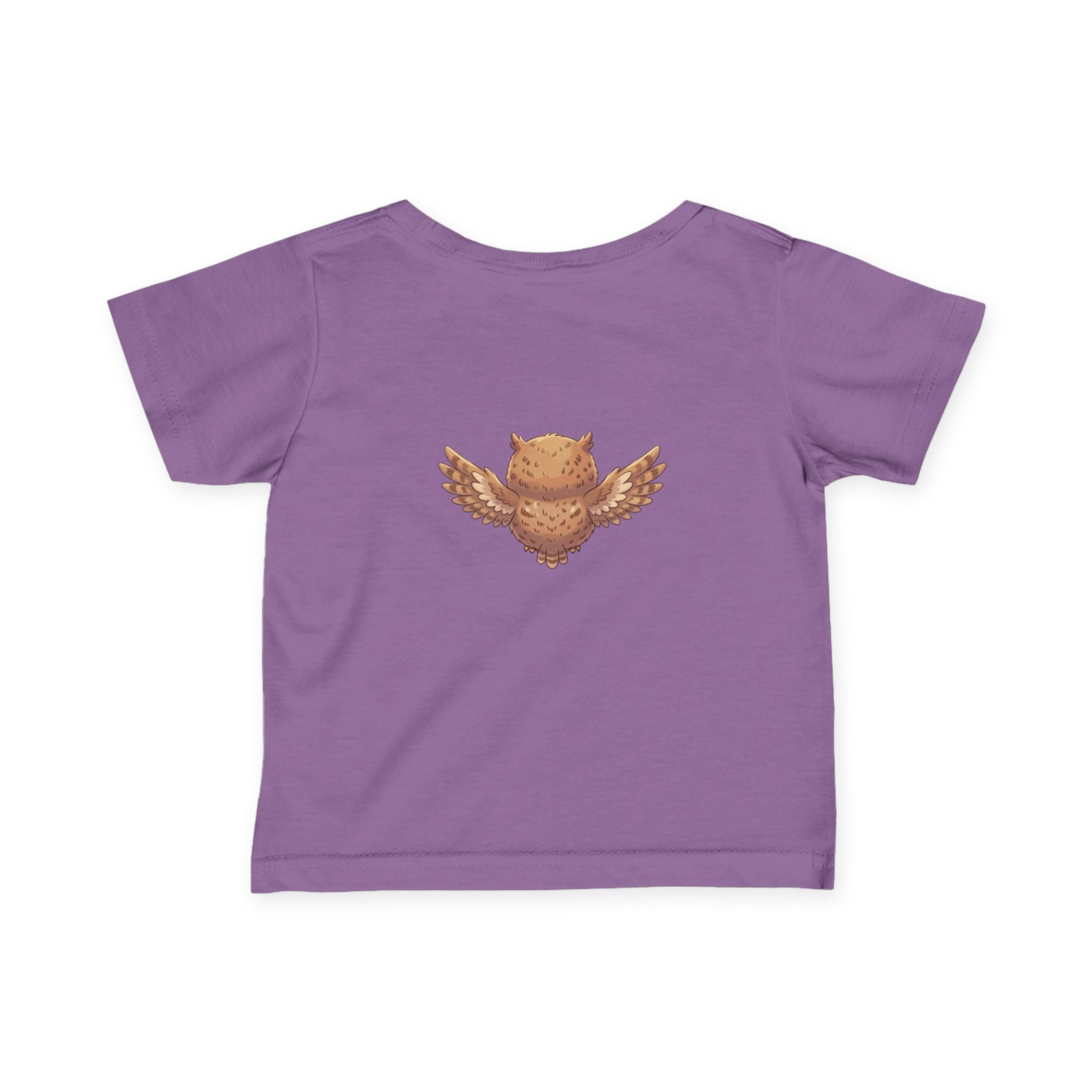 Cute Front and Back Baby Owl T-Shirt