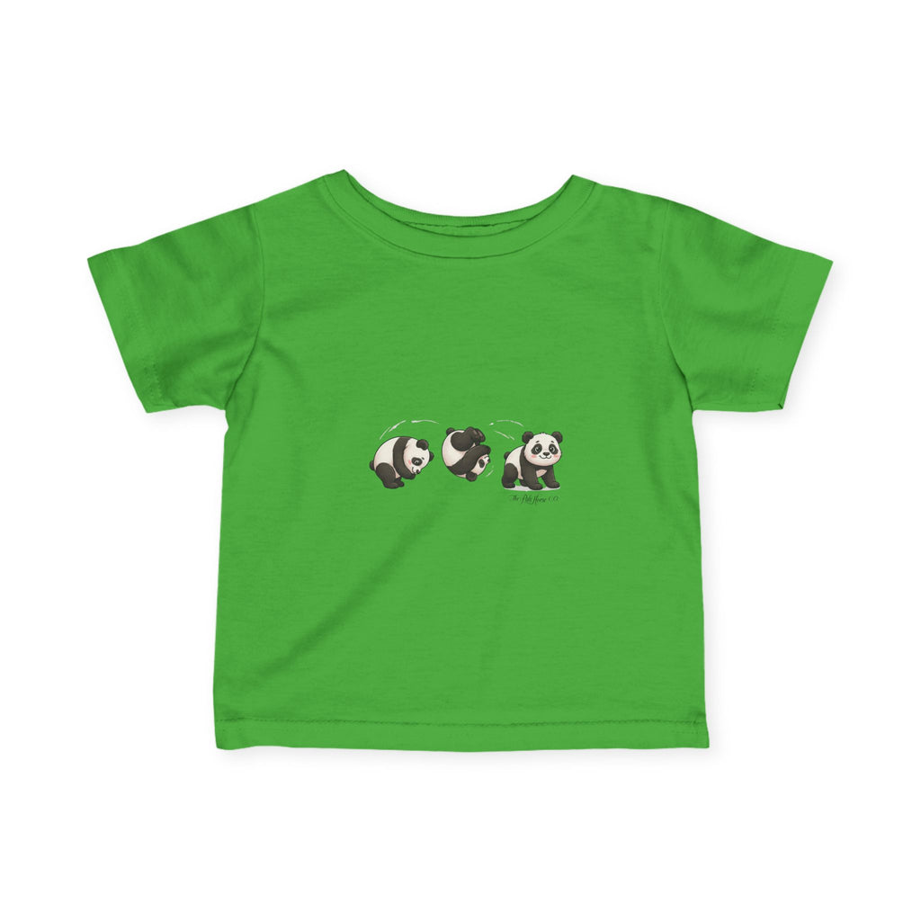 Cute Somersaulting Baby Panda T-Shirt