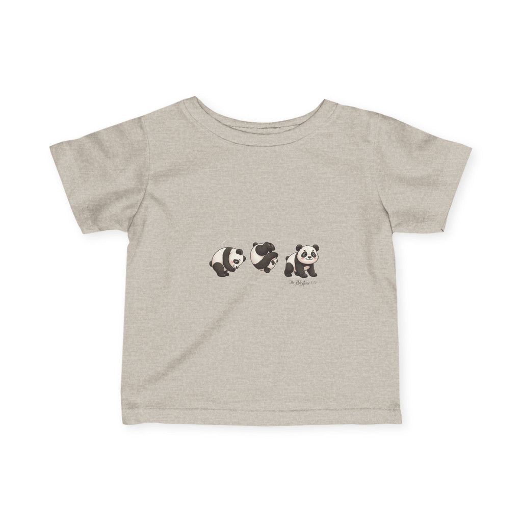 Cute Somersaulting Baby Panda T-Shirt