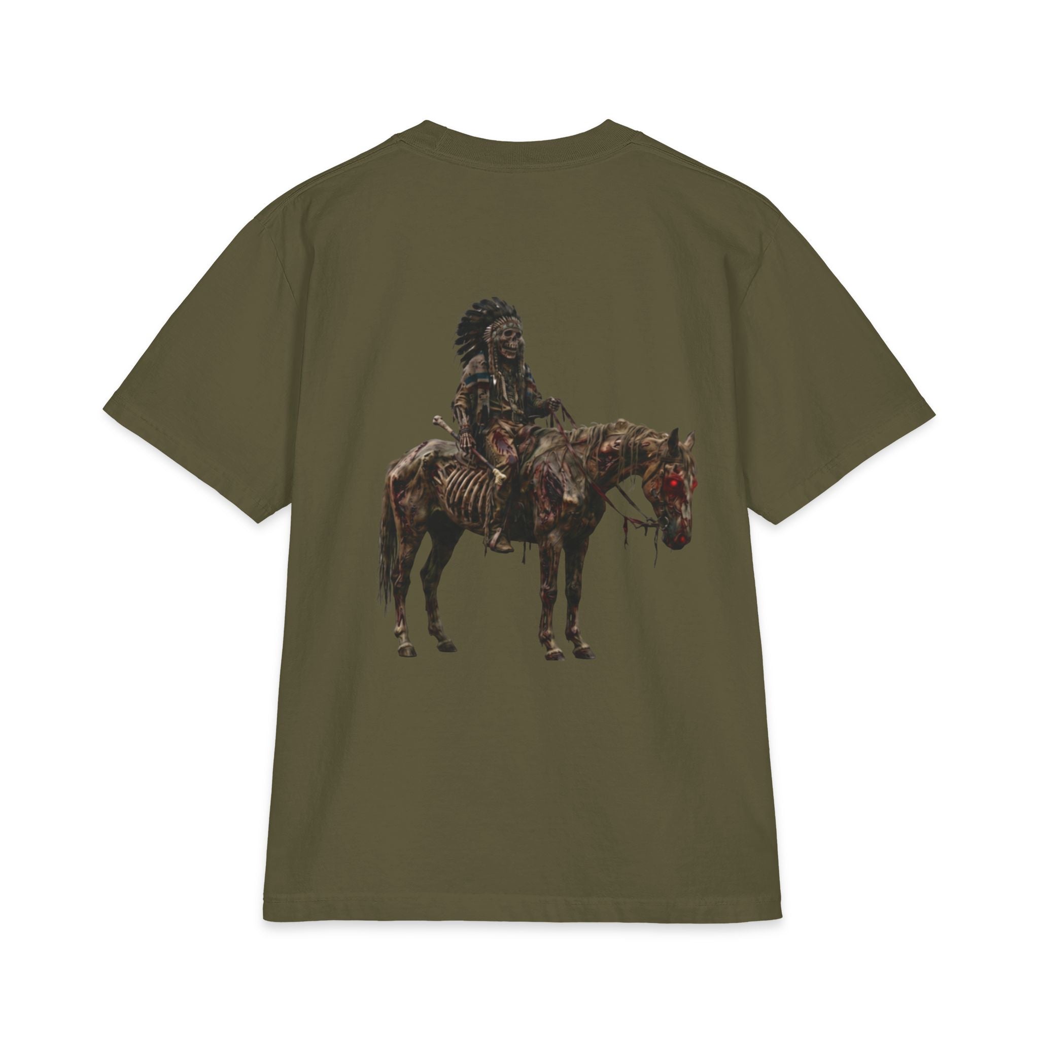 Western Native Warrior Graphic Tee