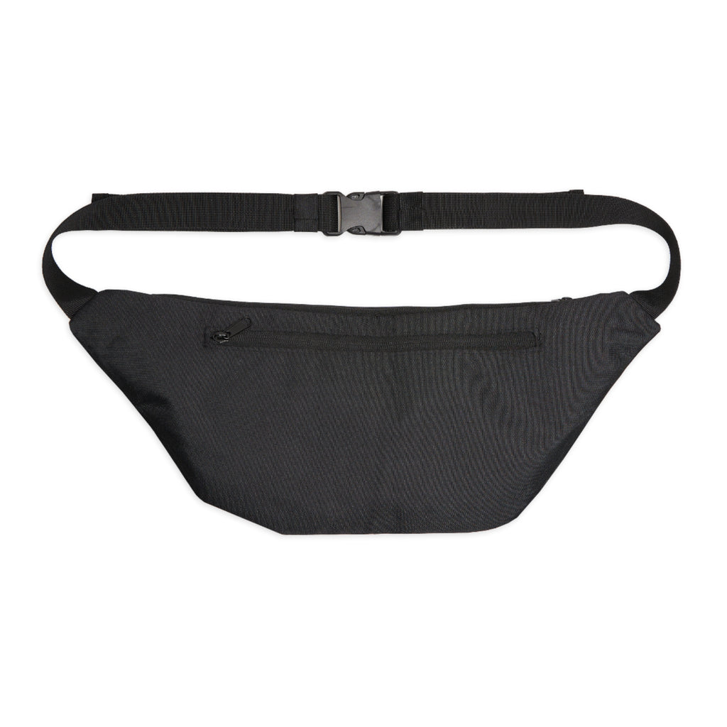 Horse Head Graphic Fanny Pack — Large Teal Waist Bag