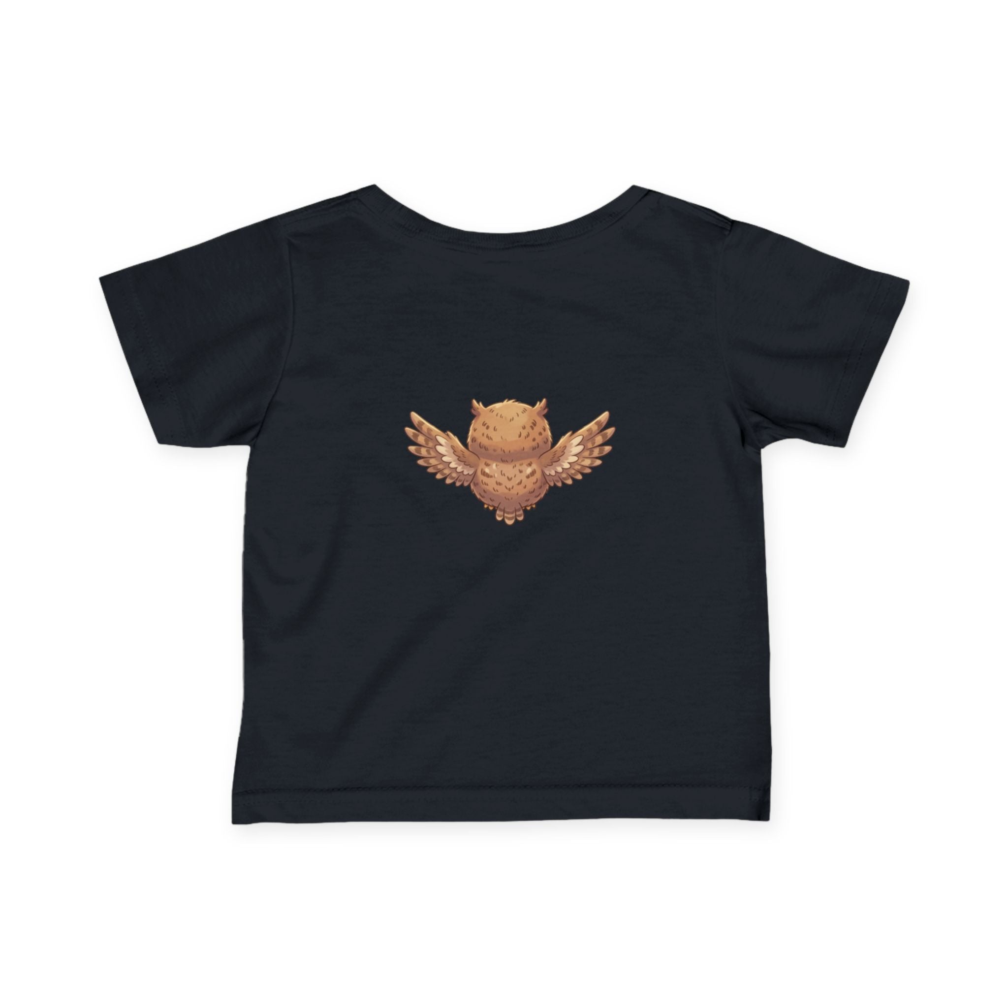 Cute Front and Back Baby Owl T-Shirt