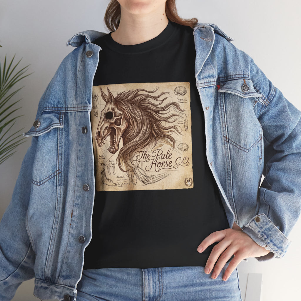 The Pale Horse Vintage Design Light Background