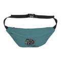 Horse Head Graphic Fanny Pack — Large Teal Waist Bag
