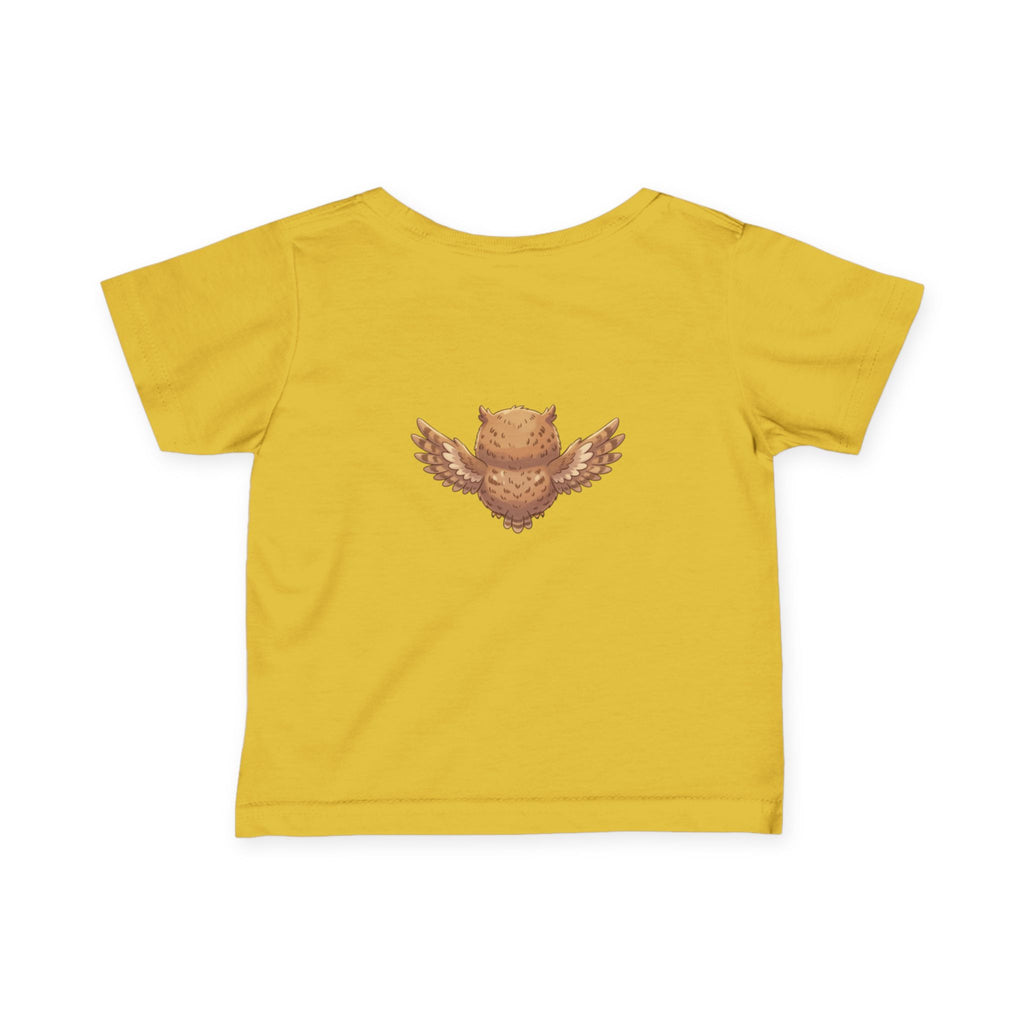 Cute Front and Back Baby Owl T-Shirt