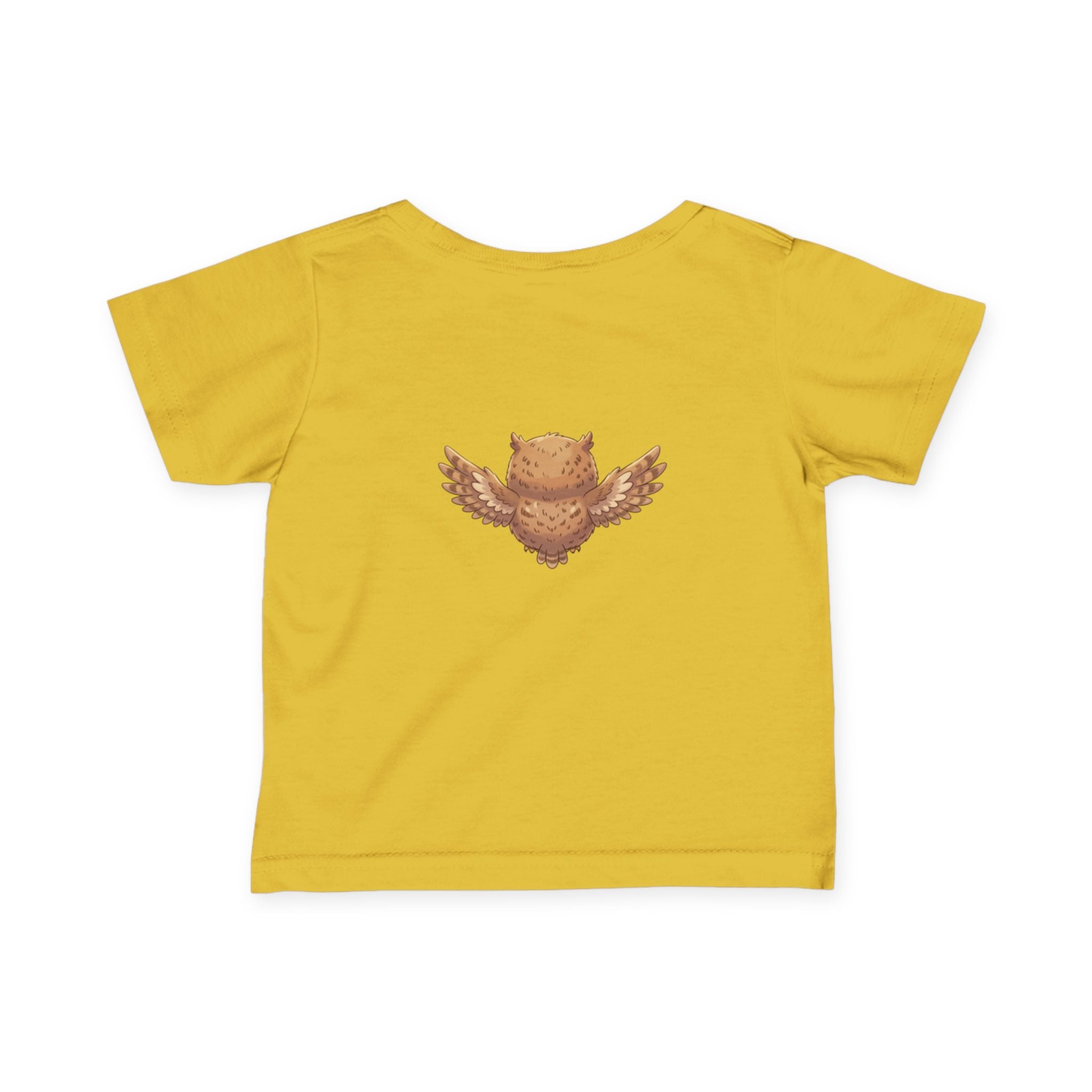 Cute Front and Back Baby Owl T-Shirt