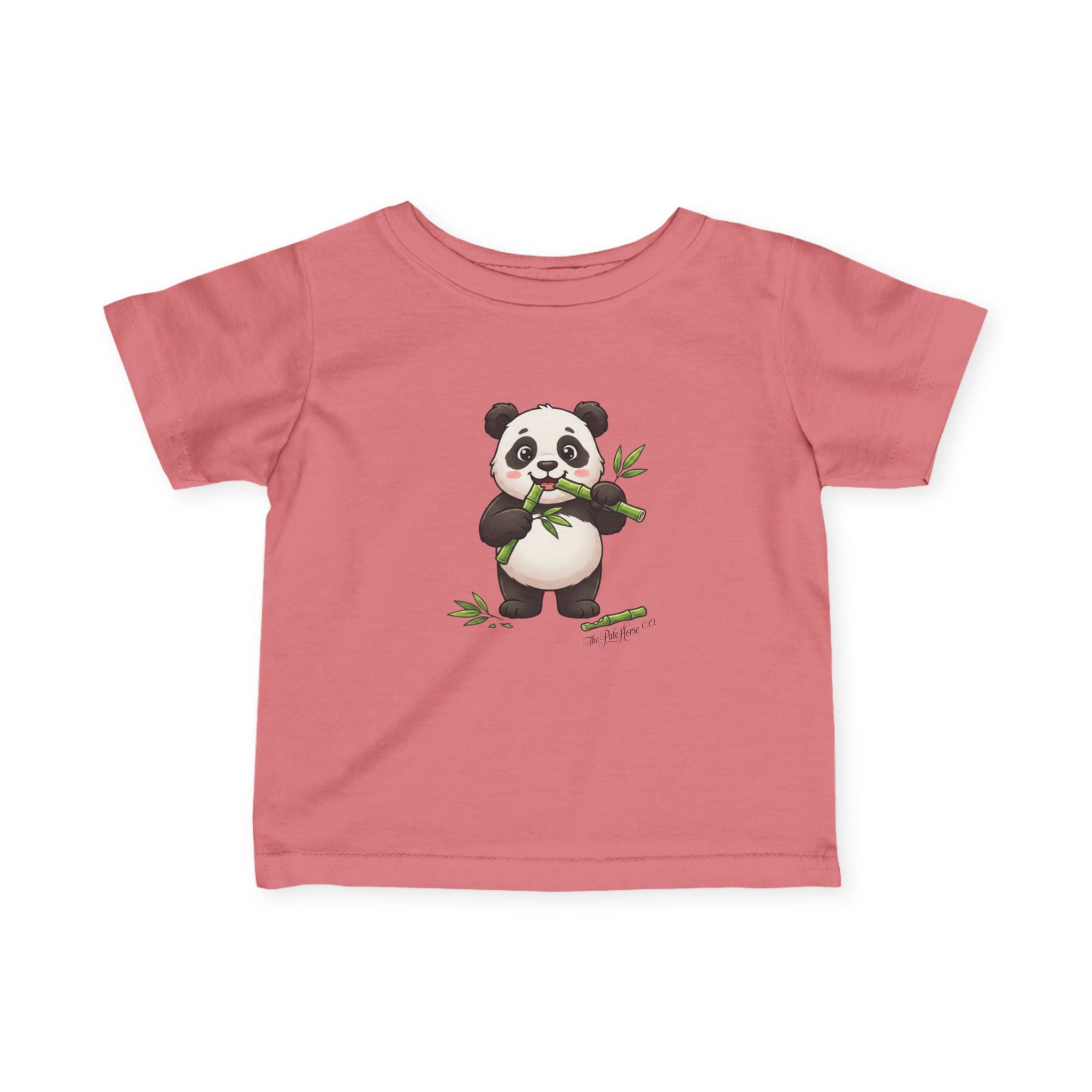 Cute Front and Back Baby Panda Infant Tee