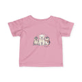 Cute Front and Back Arctic Friends T-Shirt