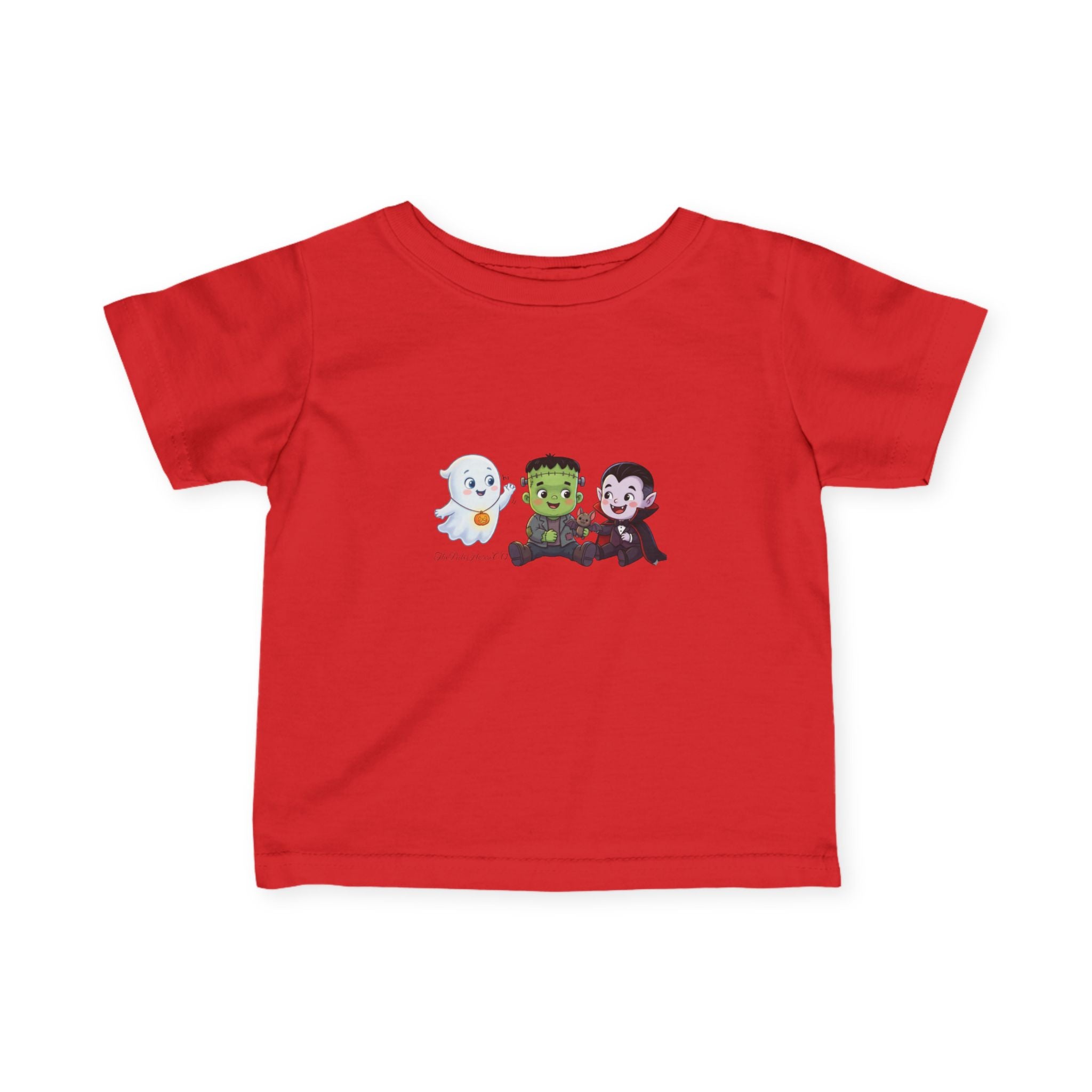 Cute Front and Back Monster Squad Kids T-Shirt