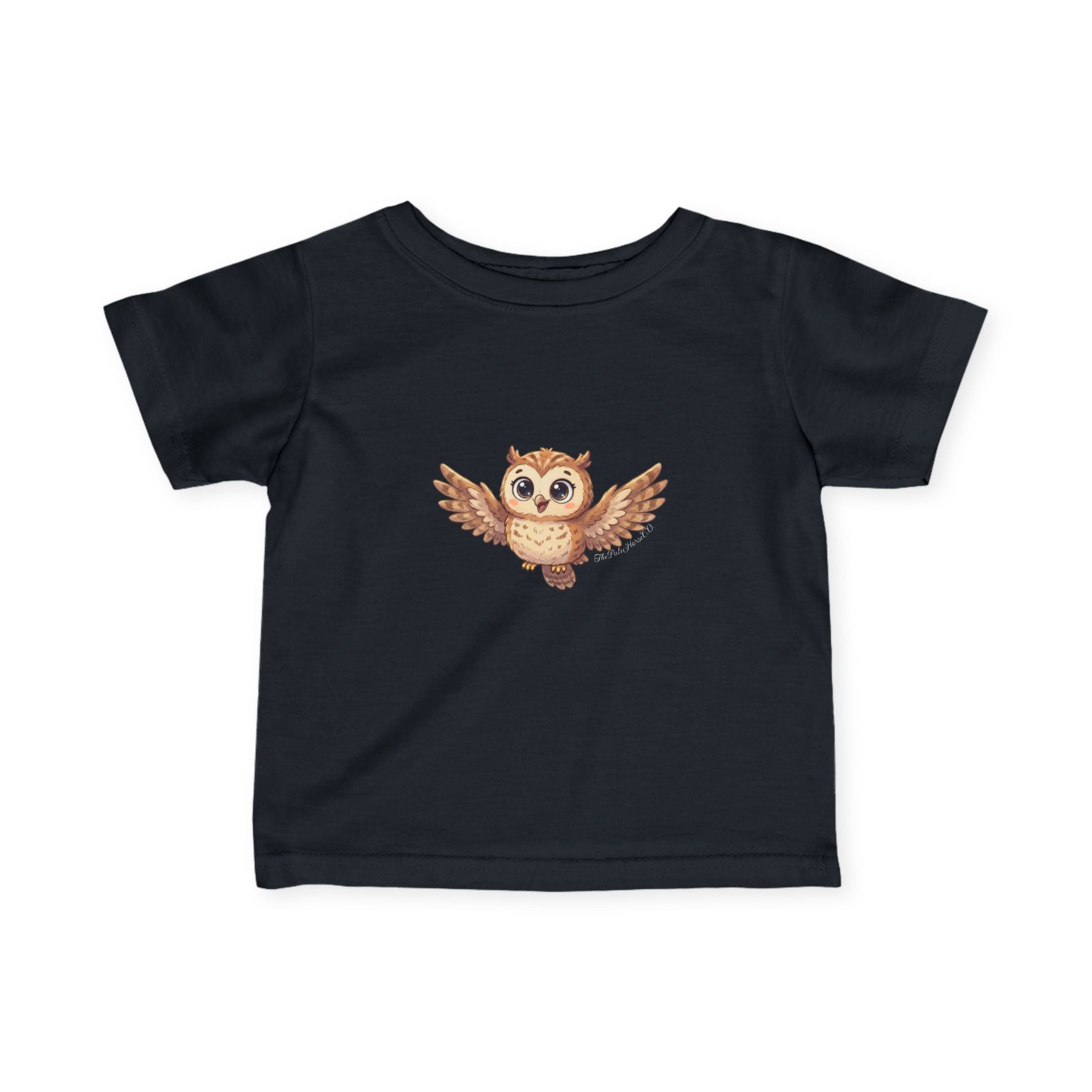 Cute Front and Back Baby Owl T-Shirt