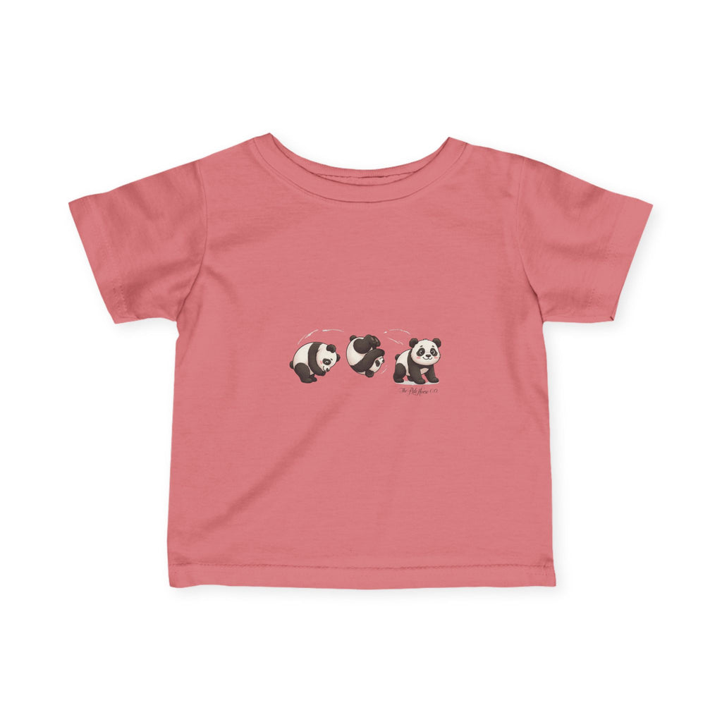 Cute Somersaulting Baby Panda T-Shirt