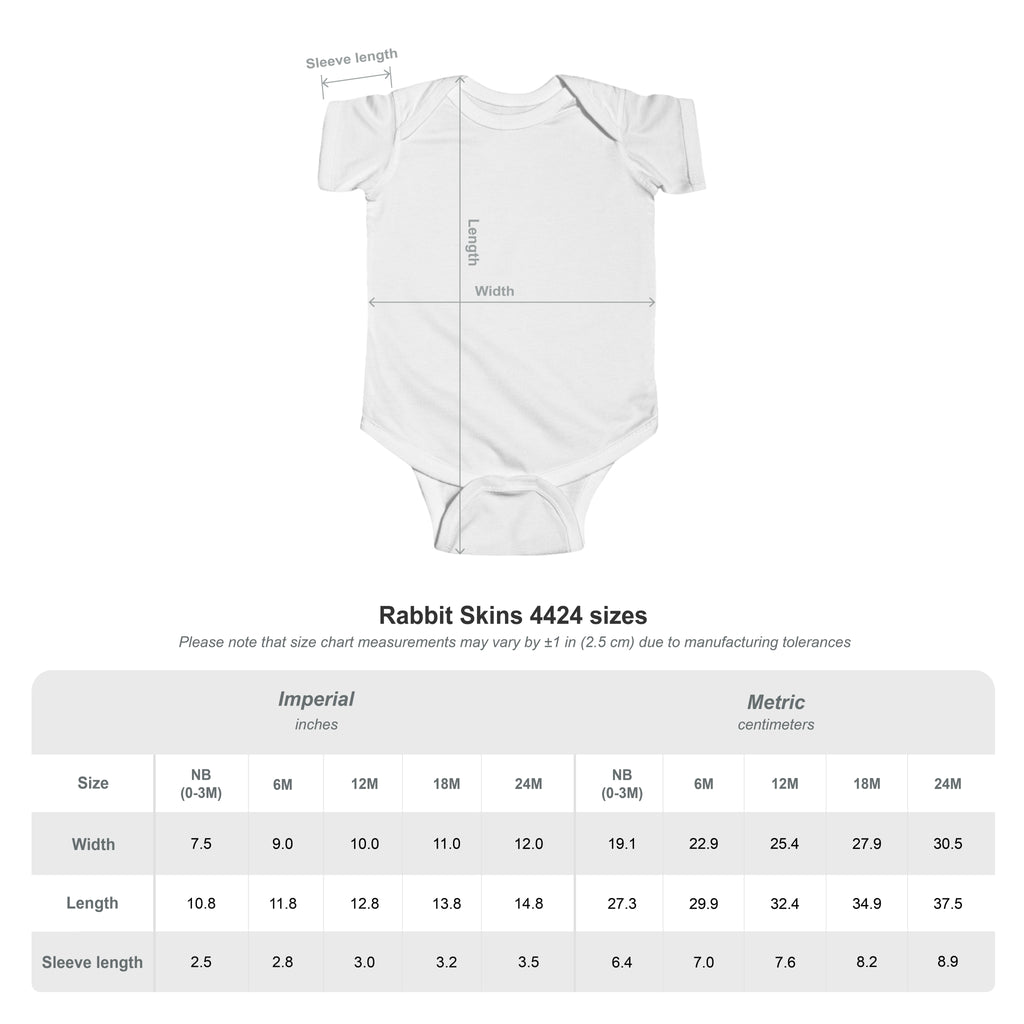 Cute Front and Back Jungle Friends Infant Onesie