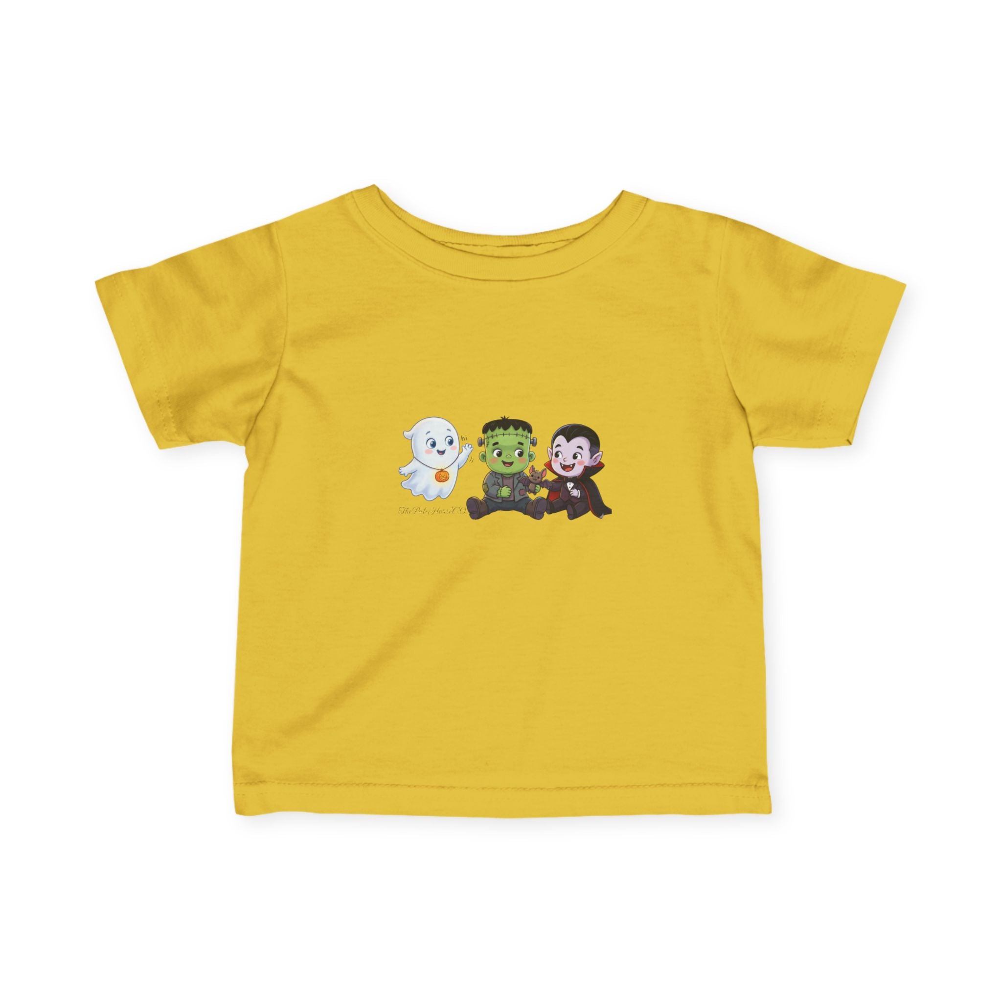 Cute Front and Back Monster Squad Kids T-Shirt
