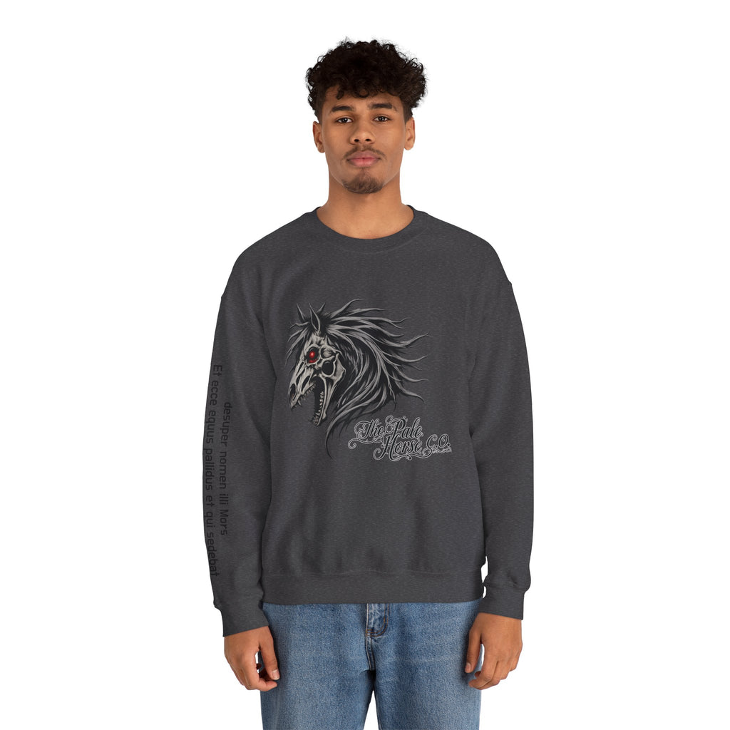 The Pale Horse Head Front and Eye Back Design