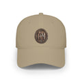 Vintage Wood Design Pale Horse Medallion Logo Hat