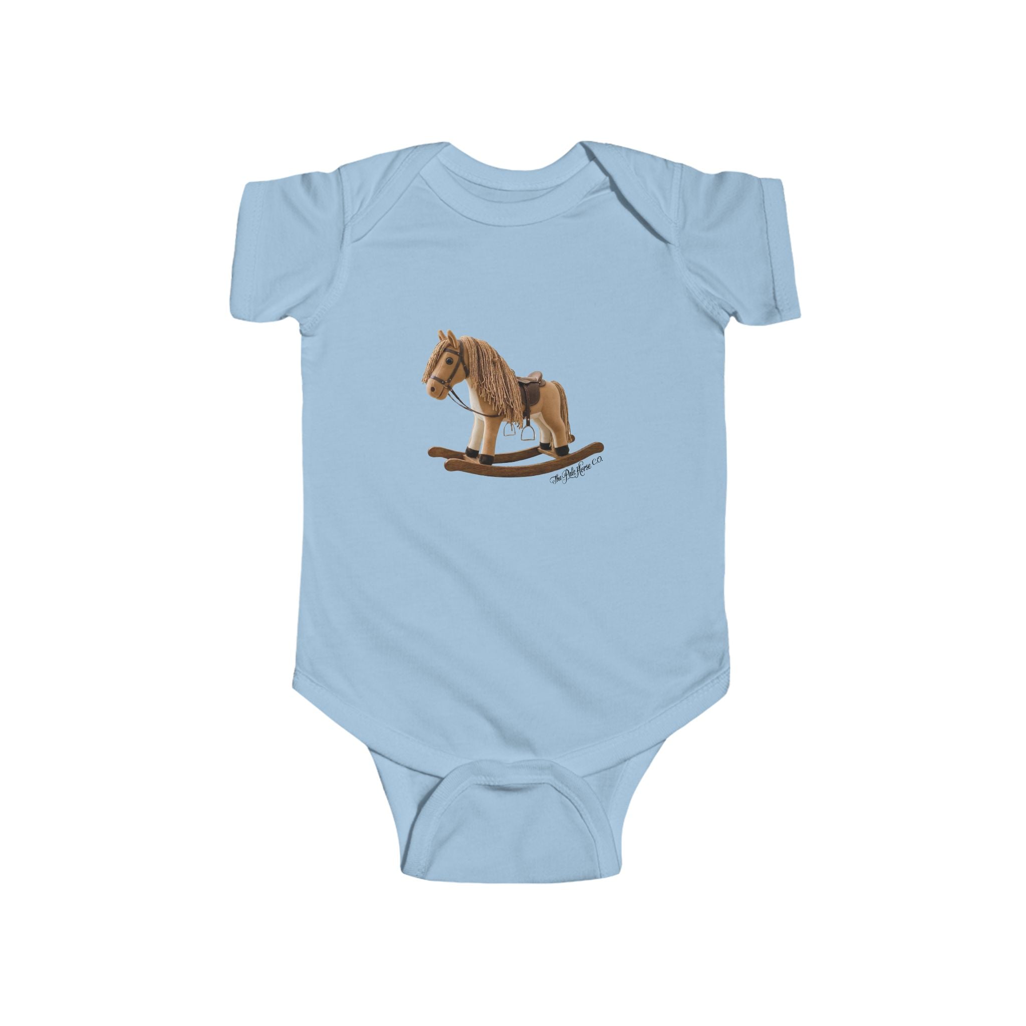 Little Cowboy Rocking Horse Onesie