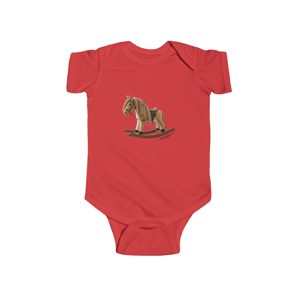 Little Cowboy Rocking Horse Onesie