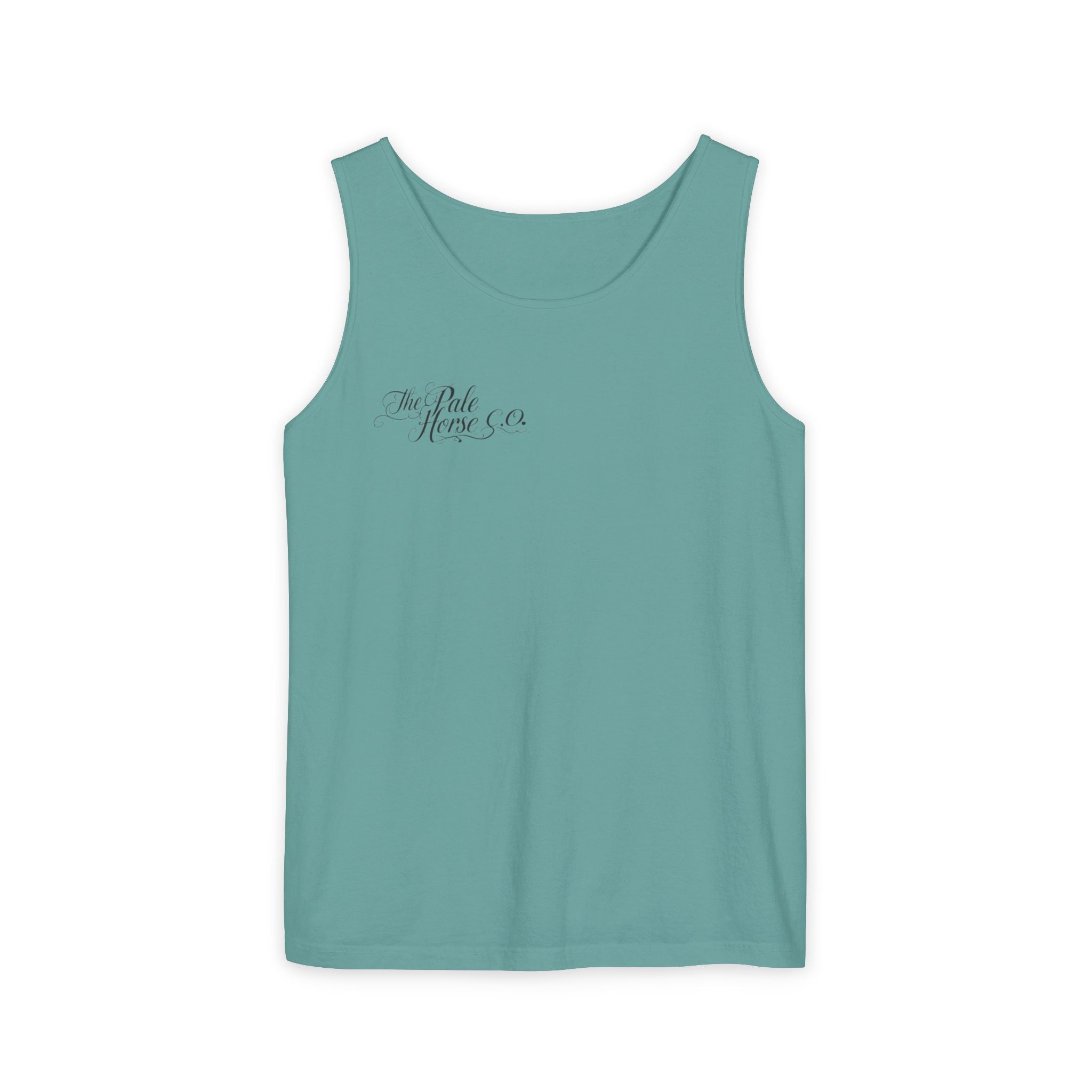 The Pale Horse Enso Circle v2 Tank Top — Bonsai Tree Enso Graphic On The Back