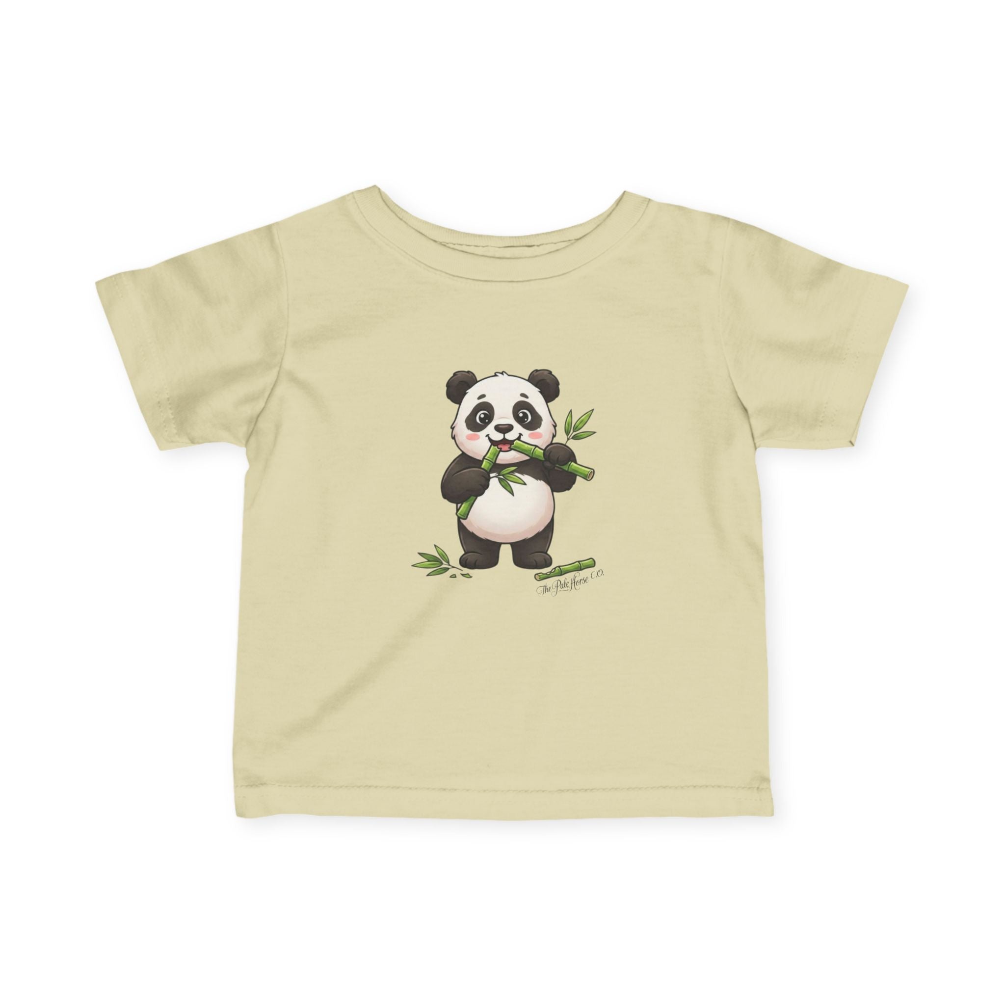 Cute Front and Back Baby Panda Infant Tee
